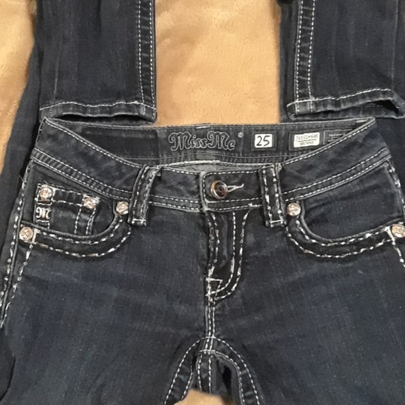 Jean Skinny Miss Me Femme – Taille 14 X 29.5, Bleu Cobalt (Cobalt Blue), Neuf